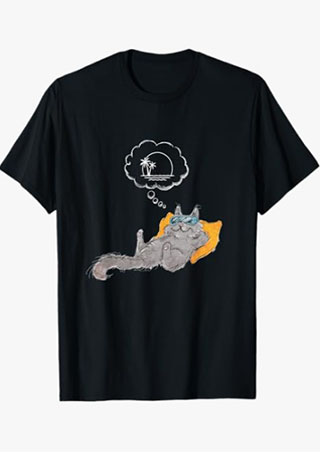 T-Shirt mit Kater Tino