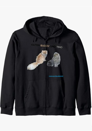 Hoodie mit Kater Buddy