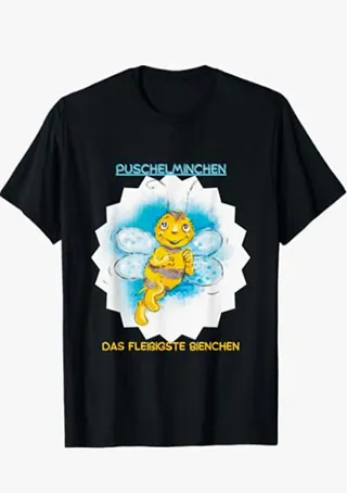 T-Shirt mit Puschelminchen