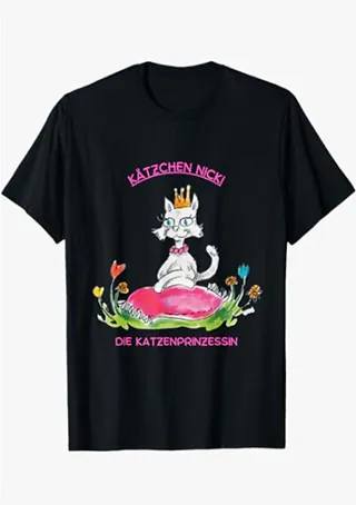 T-Shirt mit Kätzchen Nicki