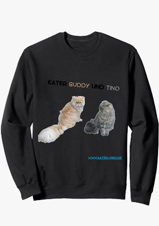 Pullover mit Kater Buddy